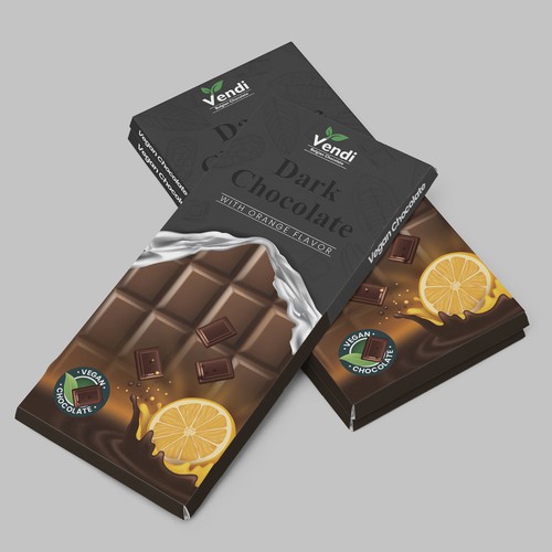 Vegan Chocolate Tablets Design by CUPEDIUM