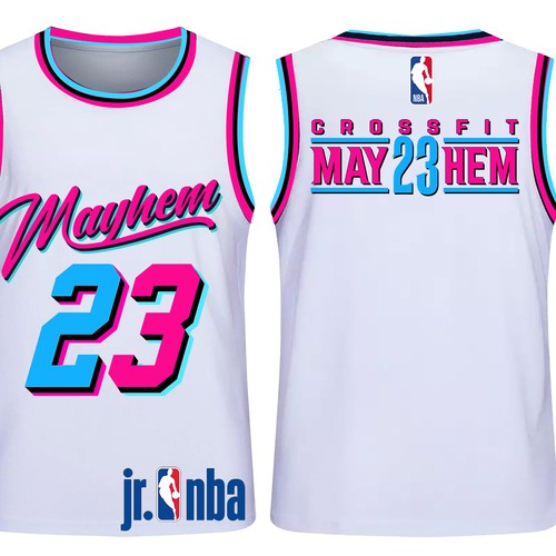 Miami Inspired Jersey Shirt Design by *DCLA*