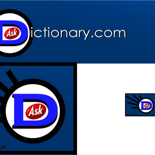 Dictionary.com logo Diseño de di