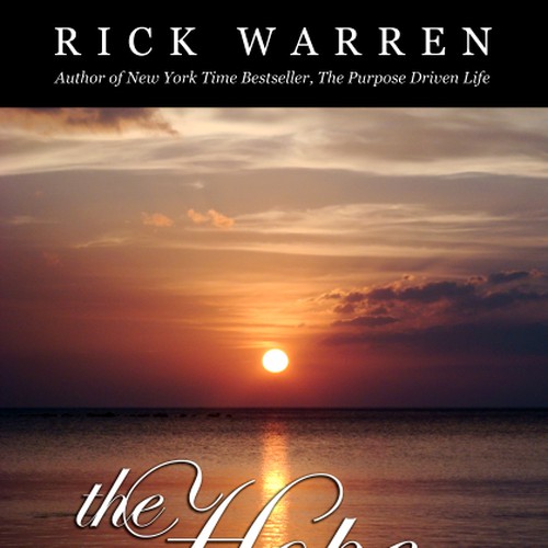 Design Rick Warren's New Book Cover Réalisé par katrinateh