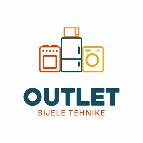 New logo for home appliances OUTLET store Réalisé par n83design