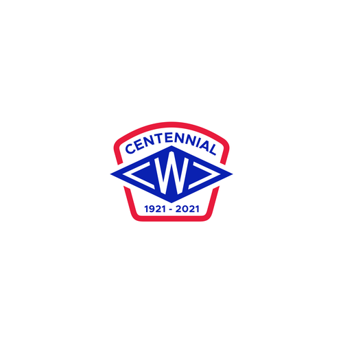 Centennial Anniversary Logo Diseño de hwa_dsgn