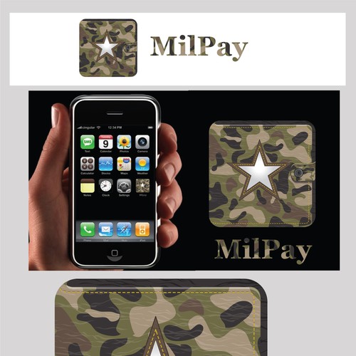 Create a winning logo for a new military financial mobile app! Design by Timefortheweb