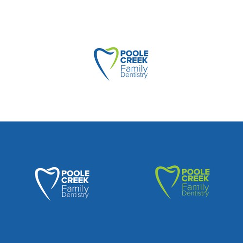 New dental office looking for simple, clean, logo! Design by froxoo