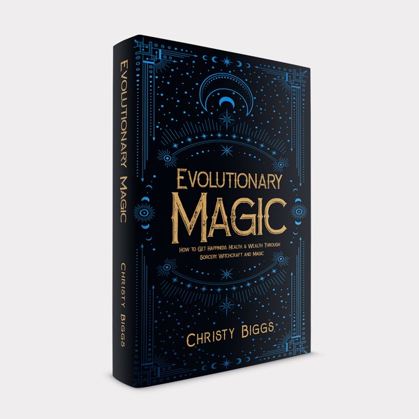 Evolutionary Magic – Esoteric Book Cover Design for Spiritual Transformation