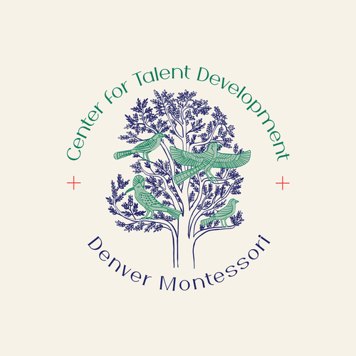 CTD+ Denver Montessori Rebrand Design von Onefox design