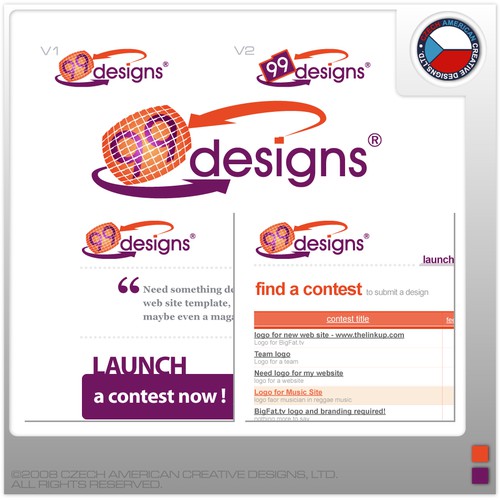 Logo for 99designs Design by BombardierBob™