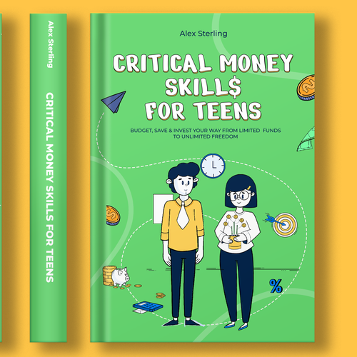 Design an eye-catching and powerful book cover to appeal to teens and young adults Design by Cara Mel