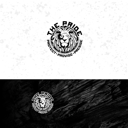 Logo for The Lion's Pride - Protect. Provide. Preside. Appeal to Men Design by ArtAnd