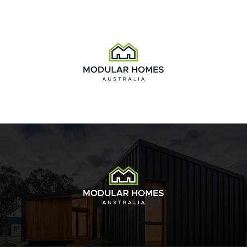 Logo for Modular Homes Company Design by Delmastd