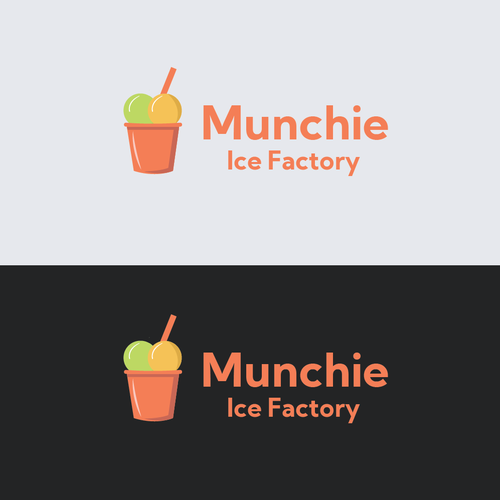 Stand Out Logo for A Water ice  Company Design by Aizaz Ur Rahman