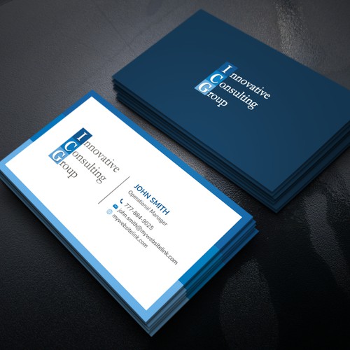 ICG Business Cards Design by Xclusive16