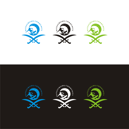 Kitesurfing logo riffing on the KSA emblem-ontwerp door J4$on