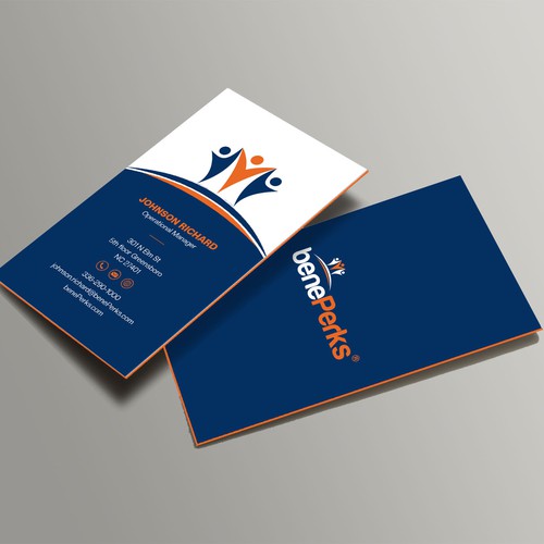 Biz Cards for fast growing company Réalisé par Xclusive16