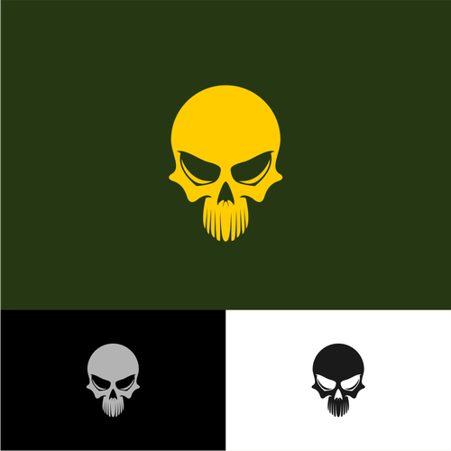 Create A Badass Skull Logo For Logo Design Contest