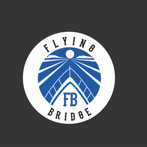 FLYING BRIDGE: Create giving society logo for the Alumni office of the U.S. Merchant Marine Academy. Design by animav studio