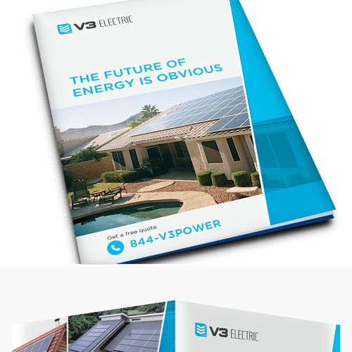 Create a Brochure for Our Growing Solar Company Design by San Shree