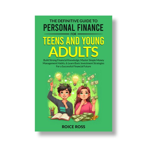 eBook Cover for Personal Finance for Teens and Young Adults Design by Alone Butterfly