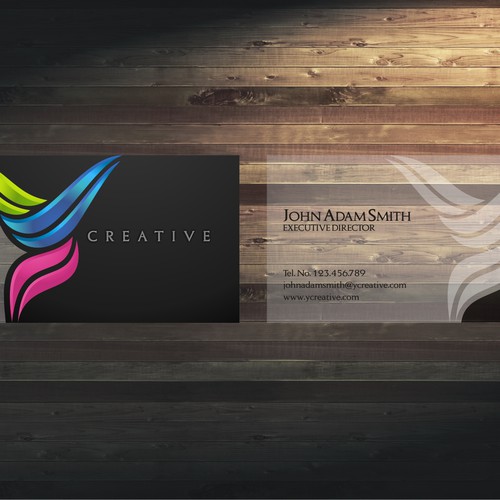 logo for Y or Y Creative Design by BirdFish Designs