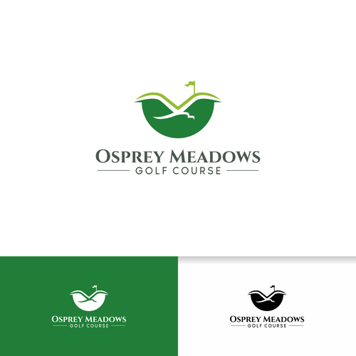 Golf Course Logo - Osprey Meadows Golf Course at Tamarack Design by onder