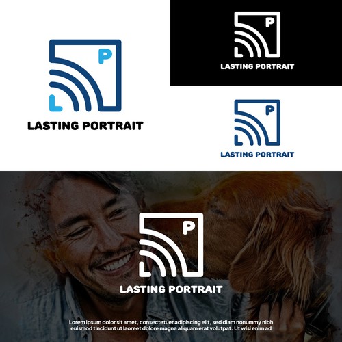 Custom Oil and Watercolor Portrait Logo and Word Art Design by Djono_