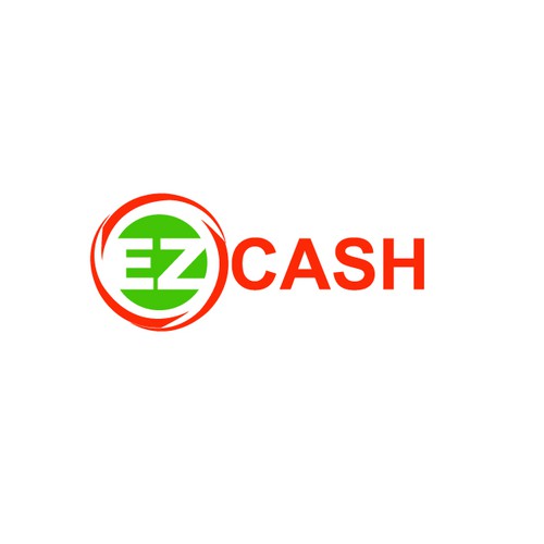 logo for EZ CASH Diseño de ps.sohani