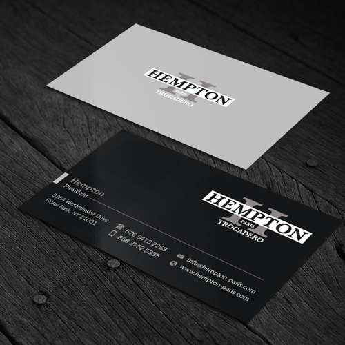 Business card contest entry by Mr Minimalist