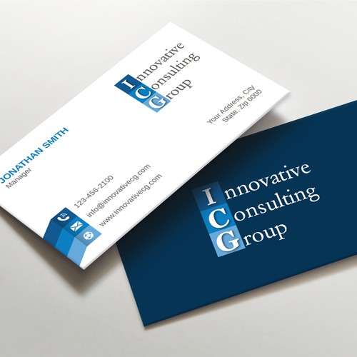 Design di ICG Business Cards di LAXMI DESIGNHUB