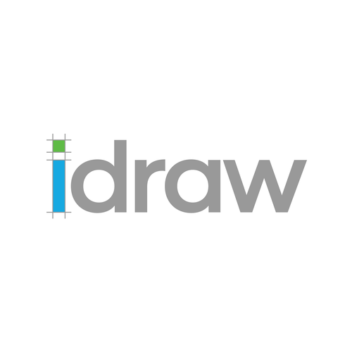 New logo design for idraw an online CAD services marketplace Diseño de bloc.