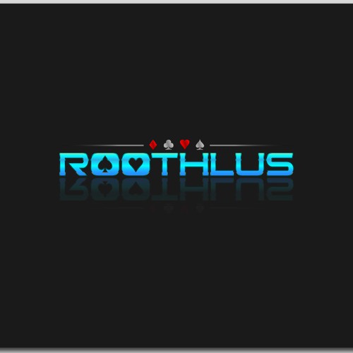 Logo for World-Class Online Poker Player Adam "Roothlus" Levy Design von Gorchan