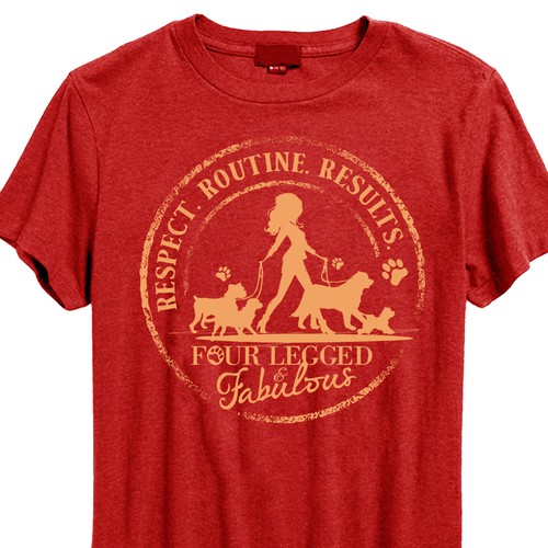 "Help Design our very first Hoodie/tshirt design for our successful pet service business" winning  by ^^SHALOM^^