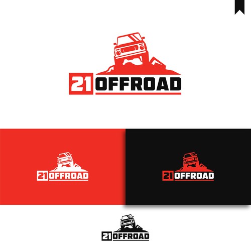 Offroad parts store needs bold logo. Design by OpheRocklab