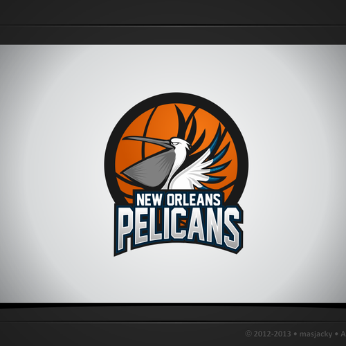 99designs community contest: Help brand the New Orleans Pelicans!! Réalisé par masjacky