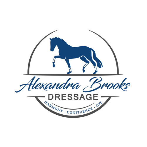 Design a classy/modern dressage (horse) training logo Design by Rziko1
