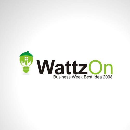 Help WattzOn (BusinessWeek Best Idea 2008) with a new logo Design by Songv™