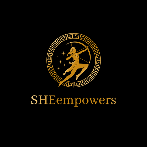 SHEempowers - luxurious design of a woman preferrably in some kind of a circle to appeal to women professionals Design by ropix
