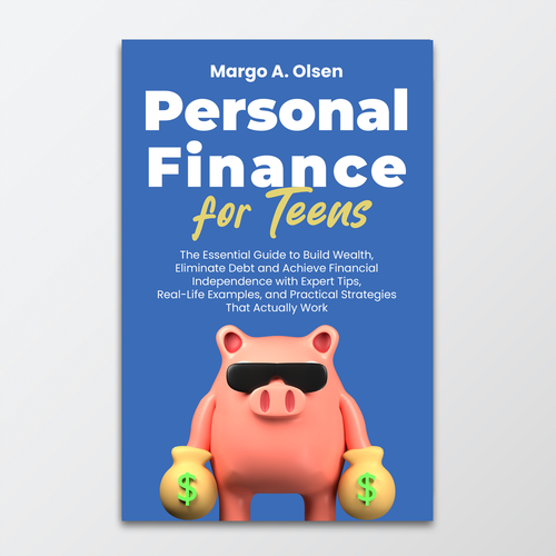 Cover design for a book about personal finance that will appeal to Gen Z Design by Lala_