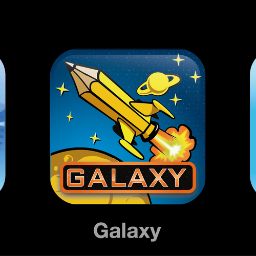 iOS Space Game Needs Logo and Icon Réalisé par bruckmann.design