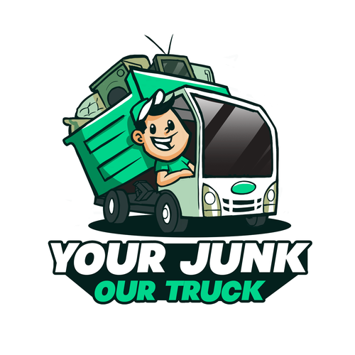 Design A Fun Attention Grabbing Junk Removal Company Logo Design by Manzanocoli