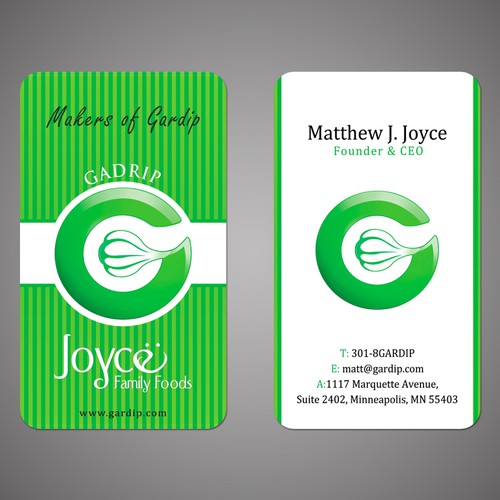 Design di New stationery wanted for Joyce Family Foods di Cole.