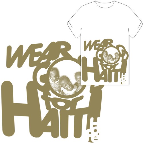 Wear Good for Haiti Tshirt Contest: 4x $300 & Yudu Screenprinter Design von BethanyDudar