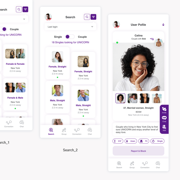 Dating App Design