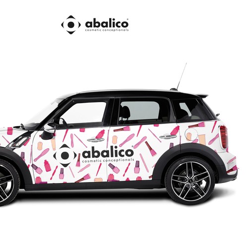 Be creative for our cosmetic company car! Design by essellegi