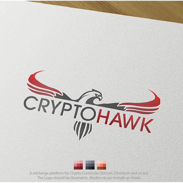 Design by i_van™ titled "Crypto Hawk"