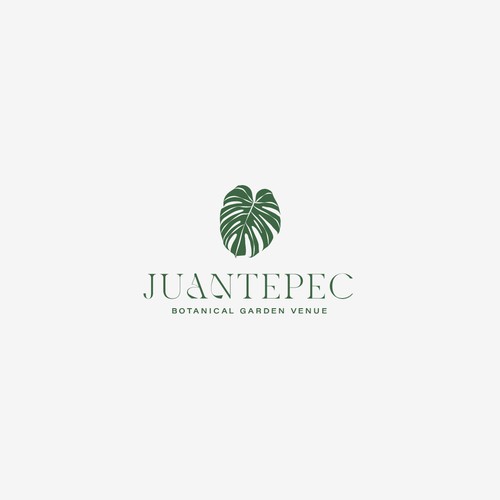 Botanical garden & Venue Logo creation (we would like to use the leaf as a cut out on a steel plaque (with holes in the  Design by dizajntin