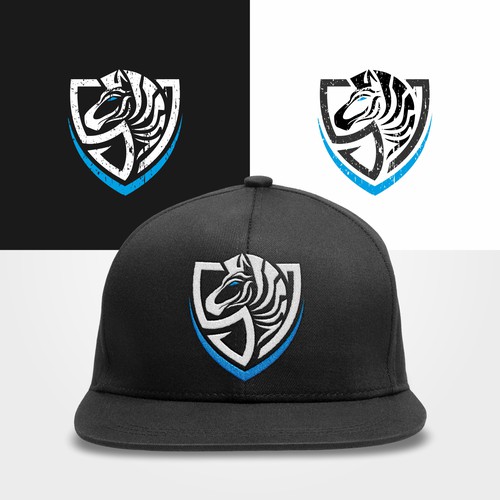 Edgy, Tough, Rugged, clothing Logo cleverly combining "Zebra" and "51" in a unique way. Diseño de adrian perdana