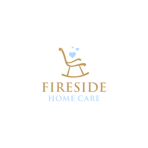 コンペ「Fireside Home Care Logo」のデザイン by ArtJIC99さん 