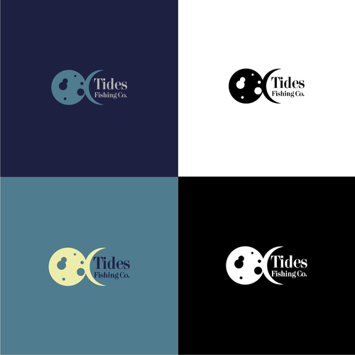 Design me a distinguishable simple moon for tides fishing company, Logo  design contest