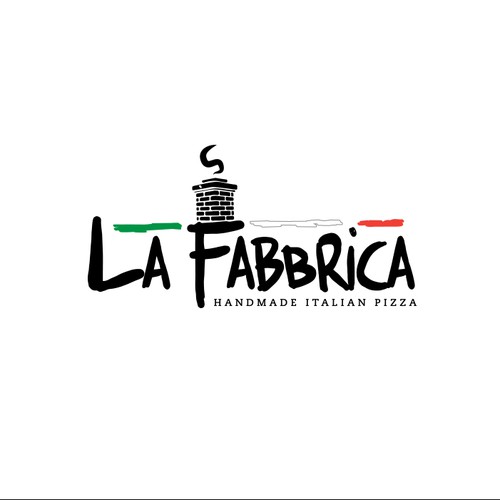 We need a powerful logo for our pizza production - La Fabbrica Diseño de DOCODE