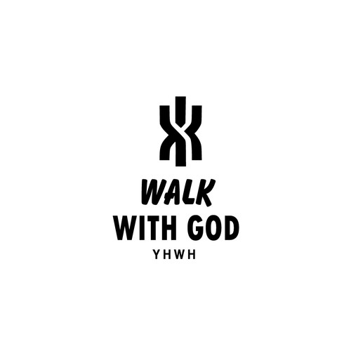 Walk With God Minimalist Luxury Logo for a Modern Faith & Fashion Brand Design by smartsolutions